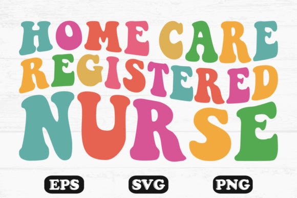 Home Care Nurse Retro SVG: Crafts & Graphics