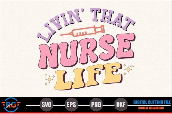 Livin That Nurse Life: Retro Graphics for Crafts