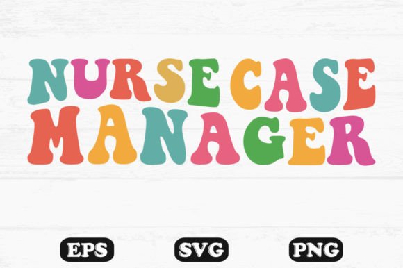 Nurse Case Manager Retro Wavy SVG Review