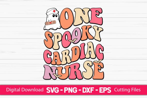 One Spooky Cardiac Nurse Graphics for Crafts