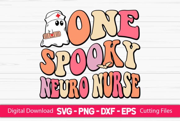 One Spooky Neuro Nurse Graphics for Crafts