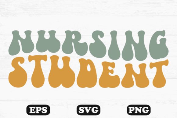 Reviewing the Nursing Student Retro Wavy SVG for Embroidery