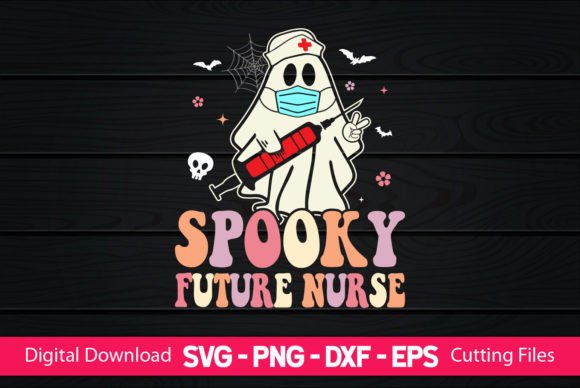 Spooky Future Nurse Graphics for Crafts