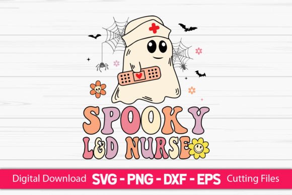 Spooky L D Nurse: Graphics for Crafts