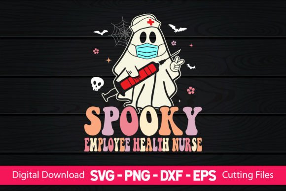 Spooky Nurse Graphics for Crafts